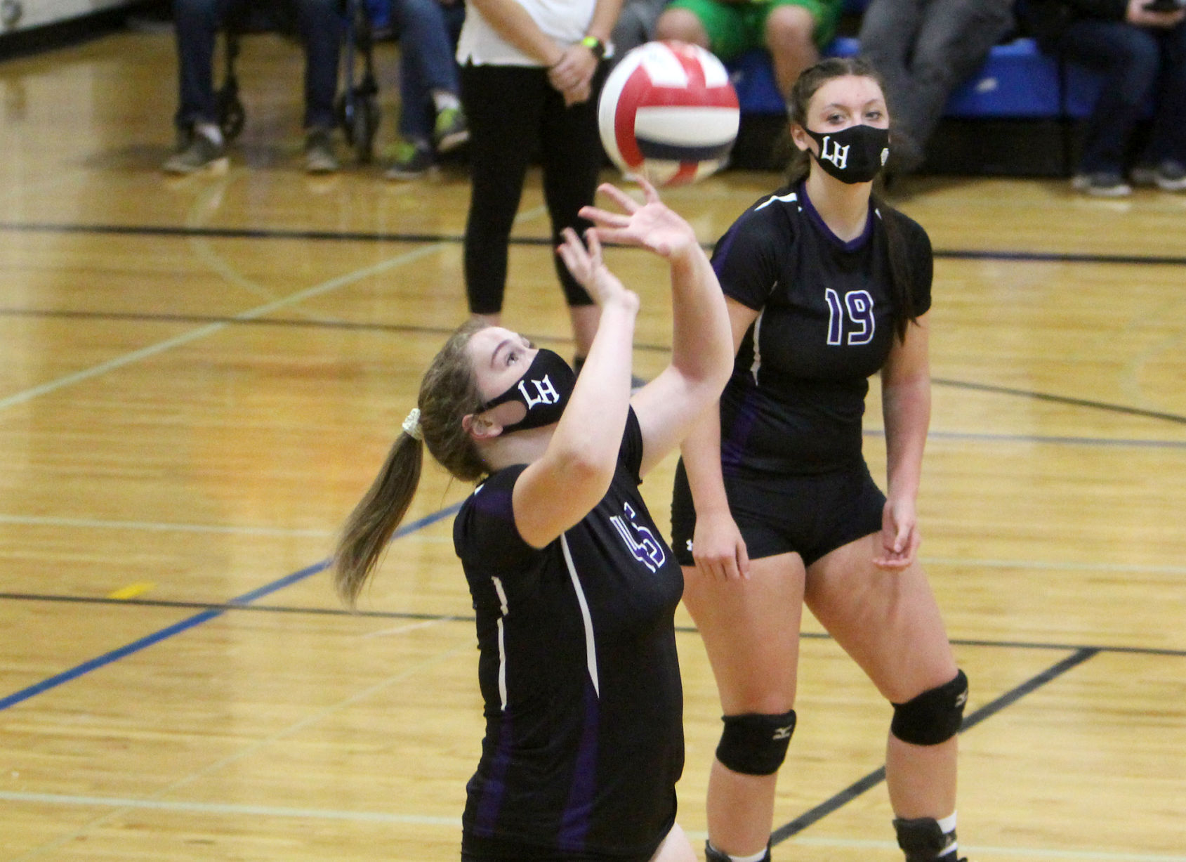 Lake Holcombe at Cornell volleyball 10-15-20